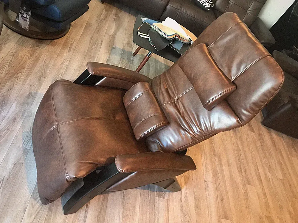 Svago ZGR Newton SV-630 Dual Power Zero Anti Gravity Recliner Chair Leather